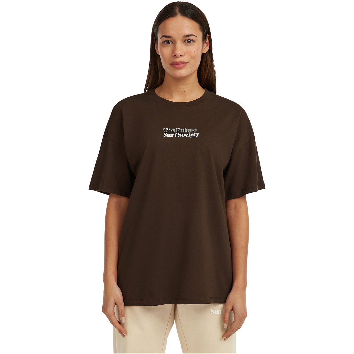 2025 O'Neill Womens The Future Surf Society T-Shirt 1850235 - Coffee ...