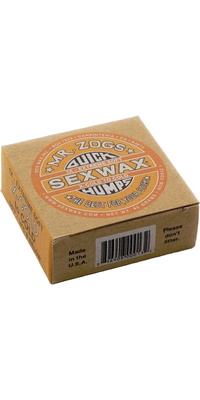 2026 Sex Wax Quick Humps X-Cold to Cold Surf Wax SWWQH - Yellow