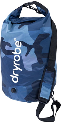 2026 Dryrobe Compression Bag Travel Bag V3 - Blue Camo / Blue