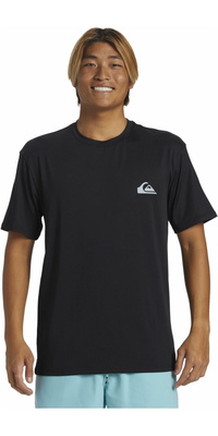 2025 Quiksilver Mens Everyday Surf Short Sleeve UPF T-Shirt AQYWR03135 - Black