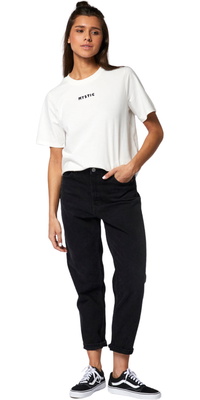 2025 Mystic Womens Brand Tee 35105.230181 - Off White