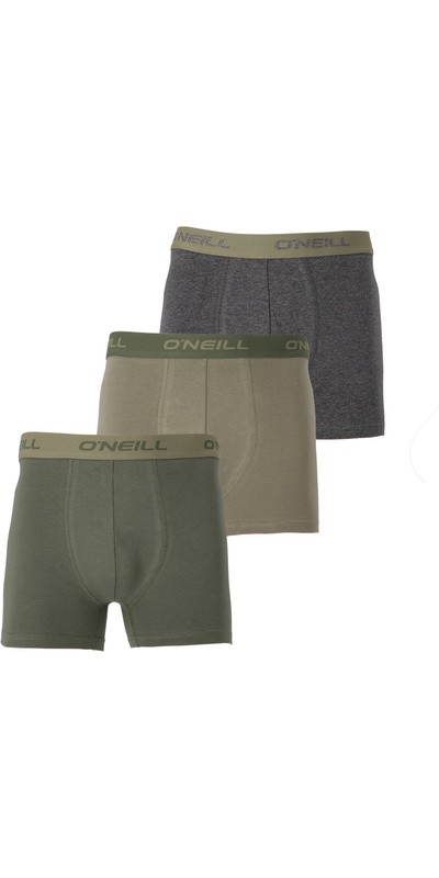 O'Neill Mens Boxershorts Uni 3-Pack