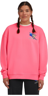 2025 ONeill Womens FWCPlay Crew Sweatshirt 1750124 - Skater Pink