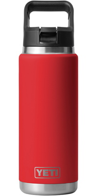 2026 YETI Rambler® 26 OZ Straw Bottle 70000003438 - Rescue Red