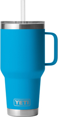 2026 YETI Rambler 35 Oz Straw Mug 70000002540 - Big Wave Blue