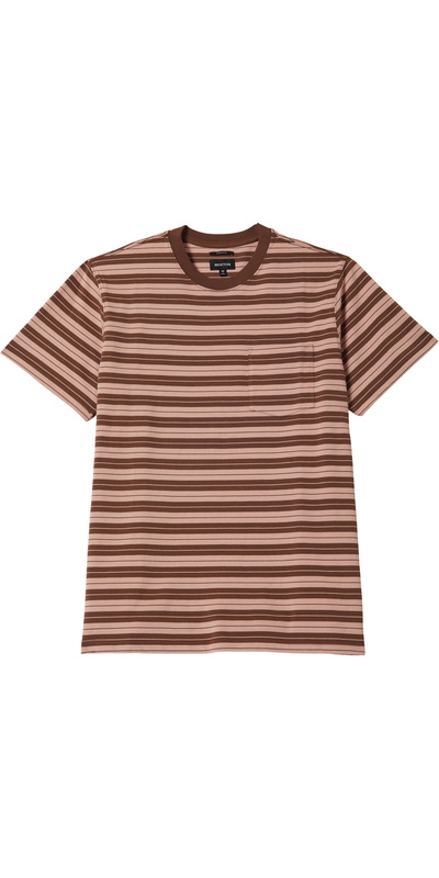 Brixton Mens Nova Stripe Pocket Tee