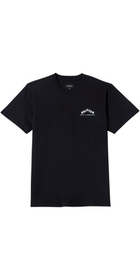 2026 Brixton Mens Roman Pocket Tee 17418 - Black