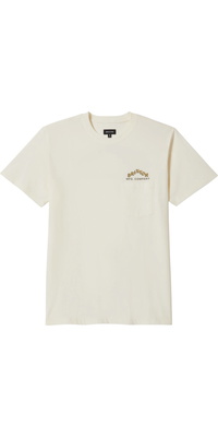 2026 Brixton Mens Roman Pocket Tee 17418 - White