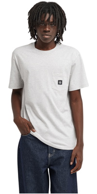2026 Element Mens Icon Label Pocket Tee ELYKT00198 - Mid Grey Heather