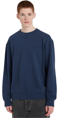 2026 Element Mens Lowcase Pigment Sweatshirt ELYFT00188 - Dark Denim