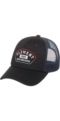 2026 Element Mens Team Trucker Cap ELYHA00252 - Flint Black