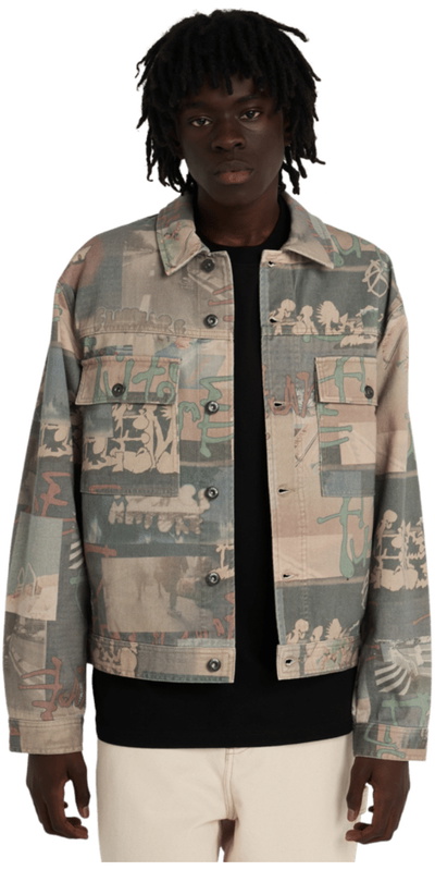 Element Mens Trucker Low Tide Denim Jacket