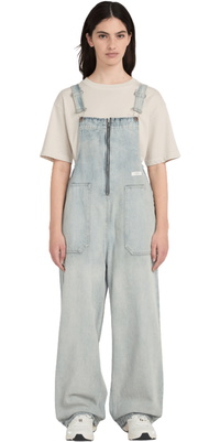 2026 Element Womens 70 Dungarees ELJNP00125 - Ash Bleach Wash