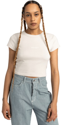 2026 Element Womens Lowcase Crop Tee ELJKT00117 - Oat Milk
