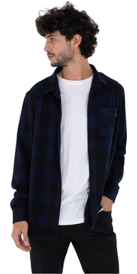 2026 Hurley Mens Axe Knit Flannel Shirt MVSEU00001 - Nightforce