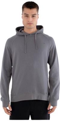 2026 Hurley Mens Low Tide Hoodie MFTEU00016 - Grey