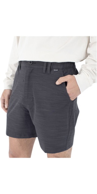 2026 Hurley Mens Phantom Slub 3/4 Waistband 18 Shorts MWS0007520 - Black