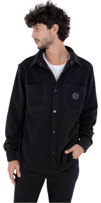 2026 Hurley Mens Polar Shirt MFTEU00054 - Black