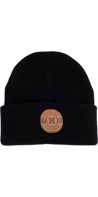 2026 Hurley Mens Wrightwood Beanie HICM0075  - Black