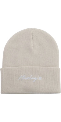 2026 Hurley Womens Script Cuff Beanie 2.0 HNCW0011 - White