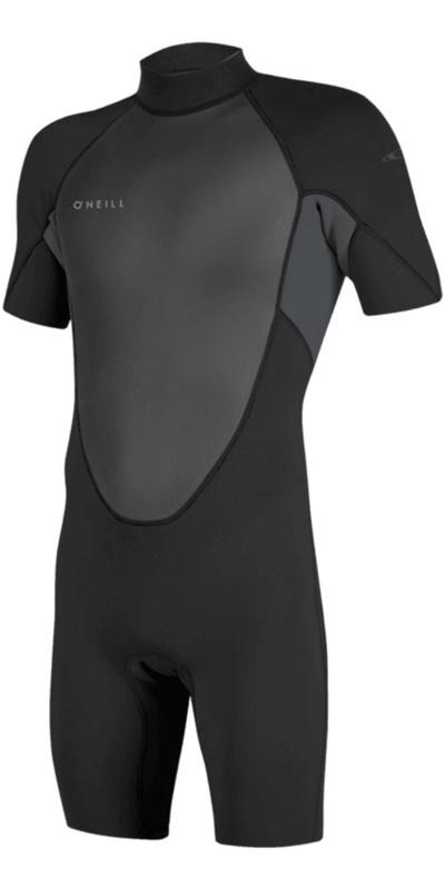 O'Neill Mens Reactor-2 2mm Back Zip Short Sleeve Springsuit Wetsuit