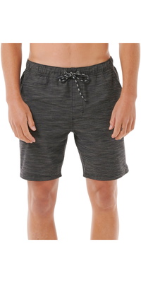2026 Rip Curl Mens Boardwalk Jackson Volley Shorts 02YMWS - Black