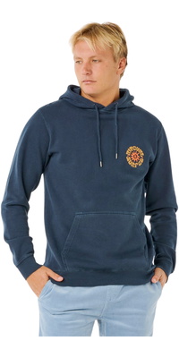 2026 Rip Curl Mens Pacific Rinse Hoodie 0ARMFL - Dark Navy
