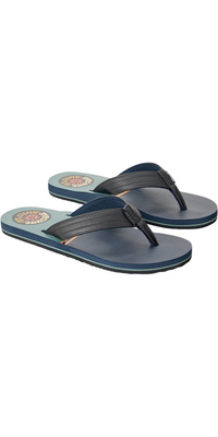 2026 Rip Curl Mens Ripper Bloom Open Toe Flip Flops 1C0MOT - Moss