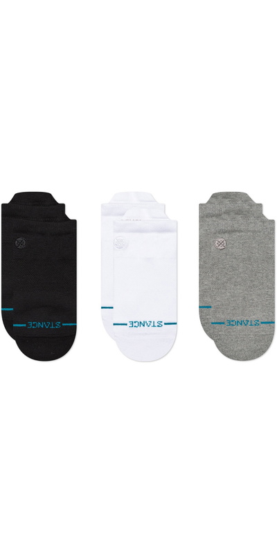 Stance Unisex Icon Low Tab 3 Pack Socks