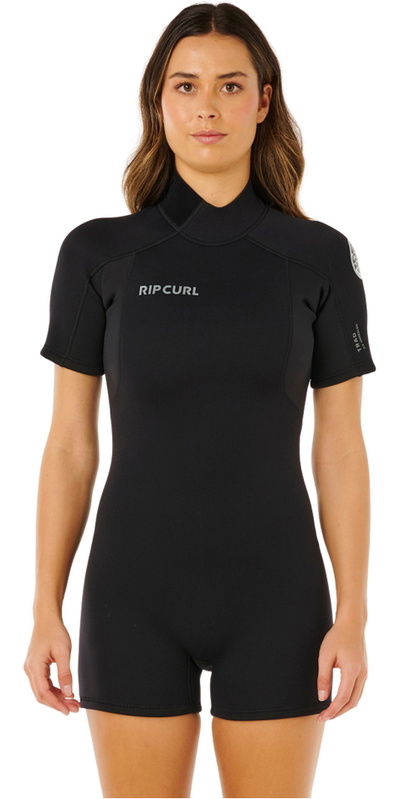 Rip Curl Womens Trad 2mm Back Zip Shorty Wetsuit