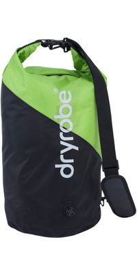 2026 Dryrobe Compression Bag COMPRESSIONBAG - Black / Lime