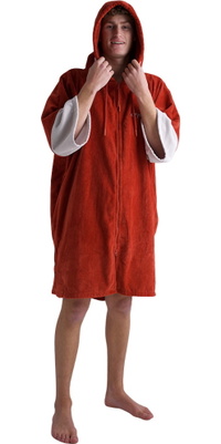 2026 Dryrobe Full-Zip Organic Towel Robe ORGANICFZTRBO - Burnt Orange