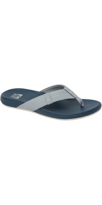 2026 Reef Mens Cushion Phantom 2.0 Flip Flops CJ9053 - Grey / Navy