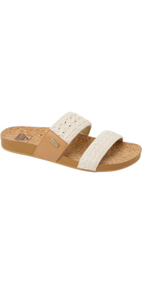 2026 Reef Womens Cushion Vista Sandals CJ8647 - Vintage Textile