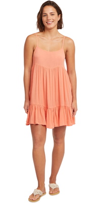 2026 ONeill Womens Rilee Short Dress 1300140 - Funky Peach