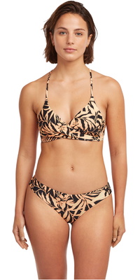 2026 ONeill Womens Essentials Baay Maoi Bikini Set 1800403 - Black Brazillian Sun