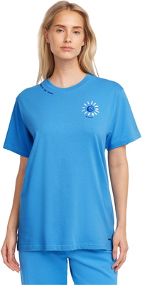2026 ONeill Womens Women Of The Wave T-shirt 1850249 - Blue Booth