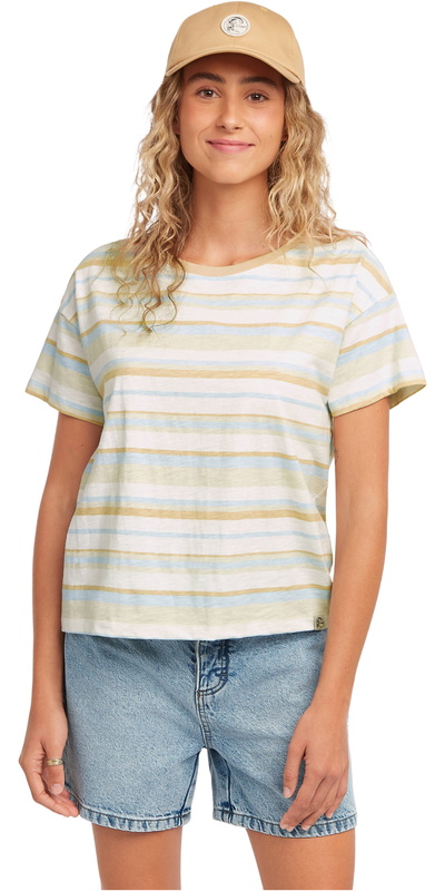 O'Neill Womens O'riginals Boxy Stripe T-shirt