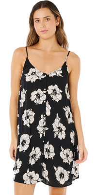 2026 Rip Curl Womens Party Pack Cover Up 08UWDR - Black / off White