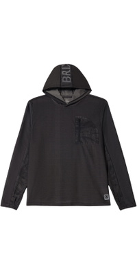 2026 Brixton Mens Journey Sun Hoodie 22905 - Black