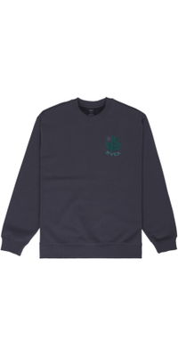 2026 RVCA Mens Sanctum Crew EVYSF00173 - Garage Blue