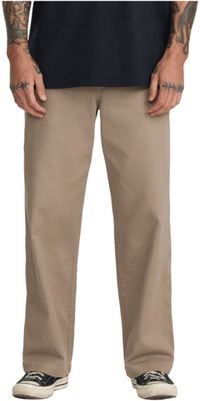 2026 RVCA Mens Big RVCA Chino Pant 23A113606 - Dark Khaki