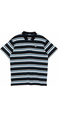 2026 Santa Cruz Mens Cera Polo Shirt SCA-TEE-13756 - Black / Dark Teal