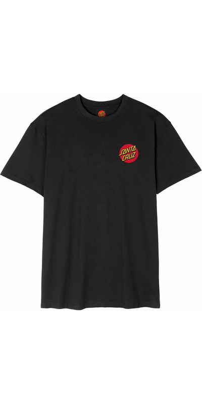 Santa Cruz Mens Classic Dot Chest T-Shirt