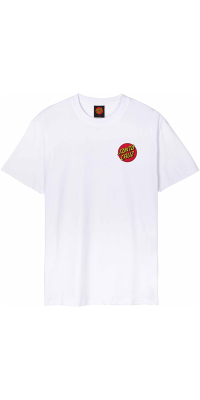 Santa Cruz Mens Classic Dot Chest T-Shirt