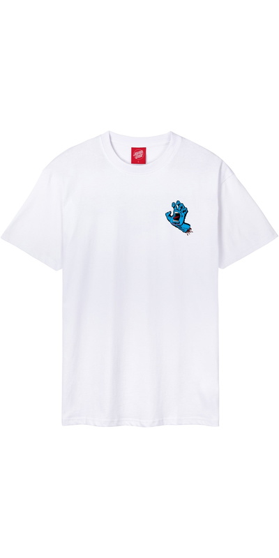 Santa Cruz Mens Screaming Hand Chest T-shirt