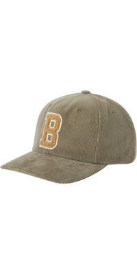 2026 Brixton Big B Cord Cap 11158 - Dark Olive Corduroy