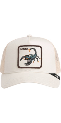 2026 Goorin Bros Deadly Scorpion Trucker 101-3001 - Creme