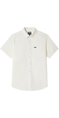 2026 Brixton Mens Sanford Oxford Shirt 01503-OFFWH - Off White