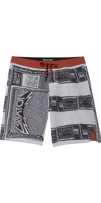 2026 Brixton Mens Blitz 21 Boardshort 30088-TVCAT - TV Checker / Amber Terrian
